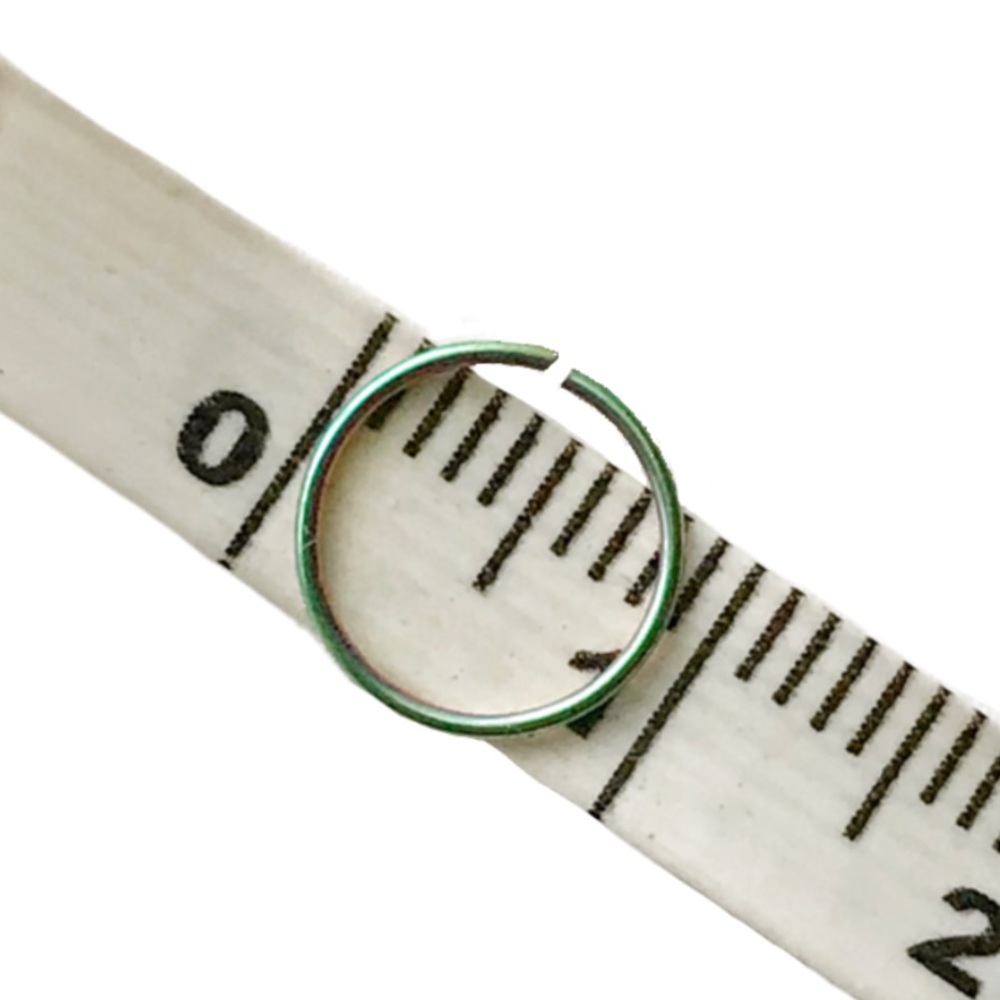 5 Seamless Nose Hoops Bendable Surgical Steel - Picture 6 of 8